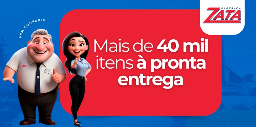 Mais de 40 mil itens &agrave; venda