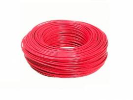 FIO RIGIDO 10,00MM  750V VERMELHO