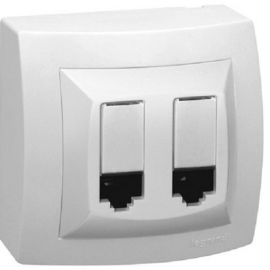 TOMADA SISTEMA X C/ 2 RJ45                  675038