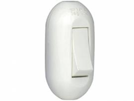 INTERRUPTOR PIAL PERA SIMPLES BRANCO         40270