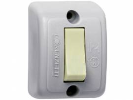 INTERRUPTOR LORENZETTI SOB. 1TS CINZA         1063