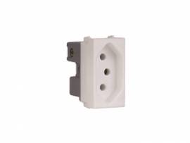 TOMADA STELLA 2P+T 10A PB 250V              868060
