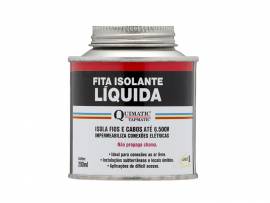 FITA ISOLANTE LIQUIDA QUIMATIC 200ML PRETA BD1