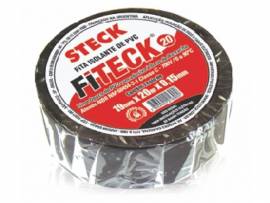 FITA ISOLANTE STECK 20M PRETA              SFT1520