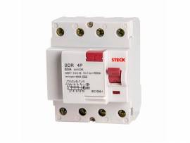 INTERRUPTOR DIF. DR STECK TET.  80A 30MA SDR480003