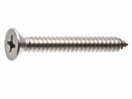 PARAFUSO CABECA CHATA PHILIPS INOX 4,8 X 50