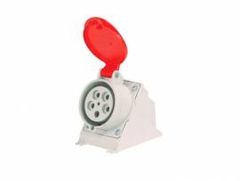 TOMADA STECK EMB. 3P+T 32A 380V 6H VM       N-4246