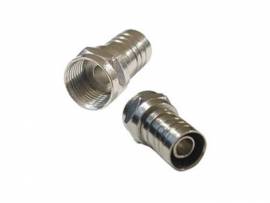 CONECTOR F P/ CABO COAXIAL RG-6 C/ APERTO    30.01