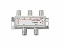 DIVISOR P/ CONECTOR F 4 SAIDAS UNISAT A.F.   58.01