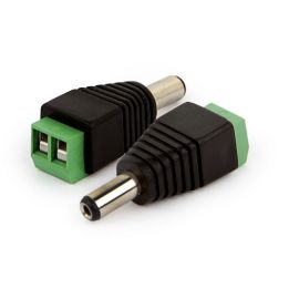 PLUG P4 MACHO 2,1 X 5,5 X 14MM C/BORNE