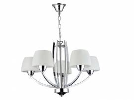 LUSTRE TASCHIBRA GAIA 5 X E27 CROMADO