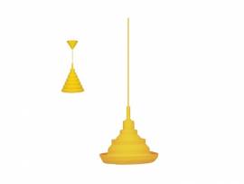 PENDENTE TASCHIBRA 1XE27 AMARELO        MAKE COLOR