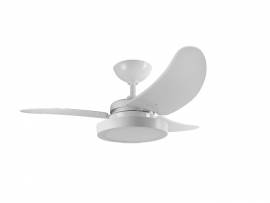 VENTILADOR TRON BUZIOS MAX LED BR 3 PAS  C/ LUSTRE