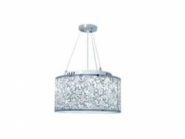 PENDENTE TASCHIBRA 3XE27 PRATA FLORIANCE