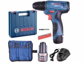 FURADEIRA/PARAFUSADEIRA BOSCH BATERIA 12V GSR120LI