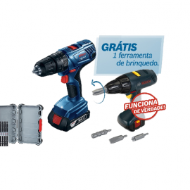 KIT BOSCH PROMOCAO PARAF.GSB180LI + KIT BIT IMPACT