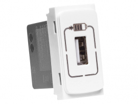 CARREGADOR ZEFFIA 1X USB 1500MA 1M BR  680163