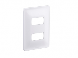 PLACA ZEFFIA 2X4 2 MODULOS C/SUPORTE        680182