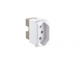 TOMADA ZEFFIA 2P+T 10A PB                   680160