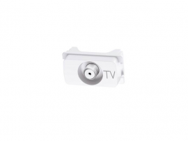TOMADA ZEFFIA COAXIAL 75 OHMS P/ TV         680157