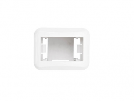 CAIXA DE SOBREPOR PEZZI 1 MOD BRANCO         50910