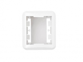 CAIXA DE SOBREPOR PEZZI 2 MOD BRANCO         50920