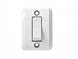 INTERRUPTOR SOB. PEZZI 1TP BRANCO           201P-1
