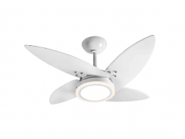 VENTILADOR TRON AZZAM LED AL.ESC. PAS BRANCAS 130W