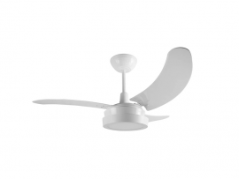 VENTILADOR TRON BUZIOS MAX LED BR 3 PAS TRANSP.