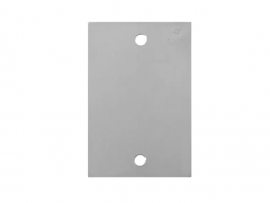 PLACA OLIVO PISO INOX 2X4 CEGA               PLL71