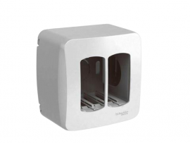 CAIXA SOB. SISTEMA X SCHNEIDER MILUZ 2 MODULOS
