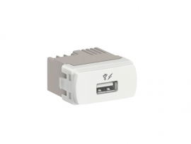 TOMADA MILUZ USB 1A BR                    S3B70810