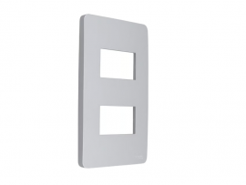 PLACA ORION 2 MOD. 4X2                  S730121004   /   PLACA ORION 2 MOD 4X2 STELLAR BLACK     S730121294
