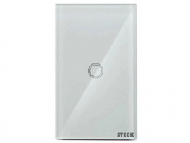 INTERRUPTOR SMARTECK 4X2 1 MOD. TOUCH BR  SMCI1BS1