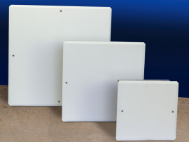 CAIXA PASSAGEM ALUBETHOL EMBUTIR 30 X 30 X 10 BRANCO