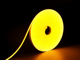 FITA LED 12V 8W/M NEON AMARELO TASCHIBRA