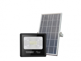 REFLETOR SOLAR TASCHIBRA PRETO TR SUN 25W 6500K