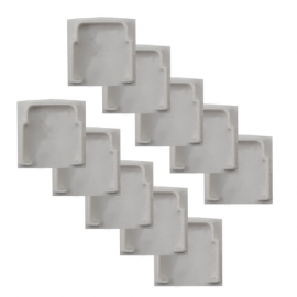 TAMPA PERFIL BLUMENAU LINE BRANCO 23MM SOB