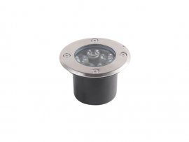 EMBUTIDO SOLO ALUM. LED 5W INOX 3000K