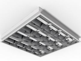 LUMINARIA LUMEPETRO EMB 4 X 600MM ALET POL