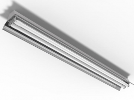 LUMINARIA LUMEPETRO IND 2 X 1200MM AR POL