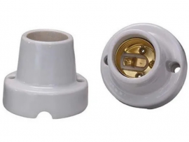 RECEPTACULO DECORLUX PORCELANA E27 FIXO     MT2223