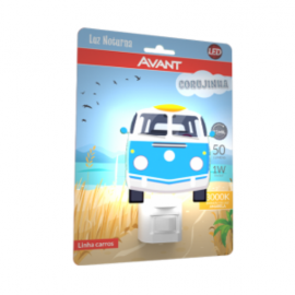 LUZ NOTURNA AVANT LED 1W CORUJINHA