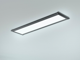 LUMINARIA LED TASCHIBRA TL SLIM 20 PRETA     6500K