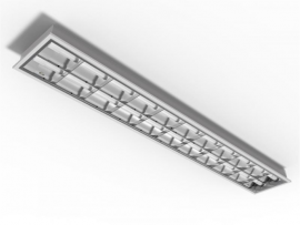LUMINARIA LUMEPETRO EMB 2 X 600MM ALET POL