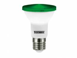 LAMPADA PAR20 TASCHIBRA LED 6W E27 IP65     VERDE