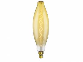 LAMPADA LED FILAMENTO  GIANT ELIPSE 4W BIV.  AMBAR