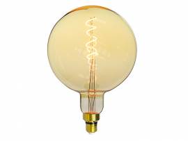 LAMPADA LED FILAMENTO  GIANT GLOBO 4W BIV.   AMBAR