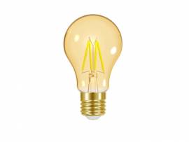 LAMPADA LED FILAMENTO  A60 4W TASCHIBRA      AMBAR