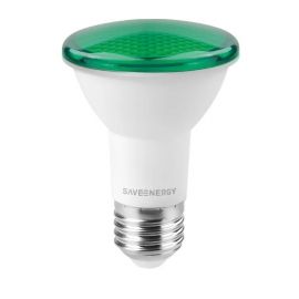 LAMPADA PAR20 SAVE ENERGY LED 4,8W E27      VERDE